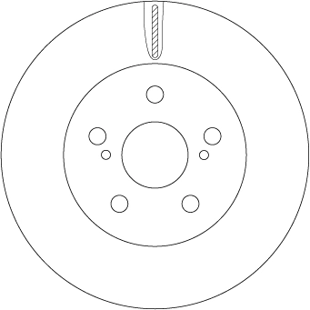 Brake Disc (DF6734)