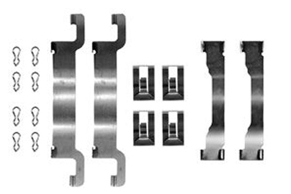 Accessory Kit, disc brake pad (PFK378)