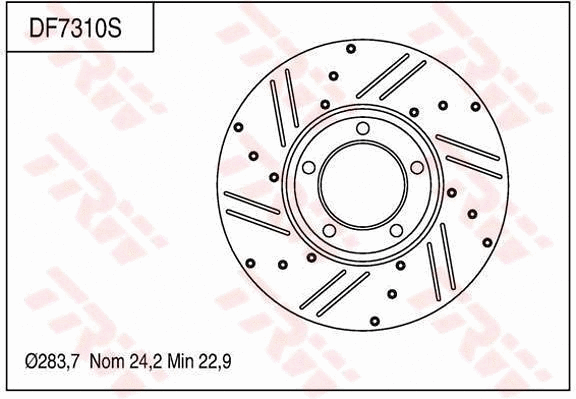 Brake Disc (DF7310S)