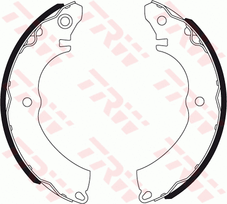 Brake Shoe Set (GS7358)