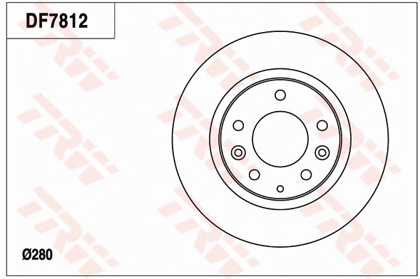 Brake Disc (DF7812)