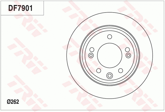 Brake Disc (DF7901)