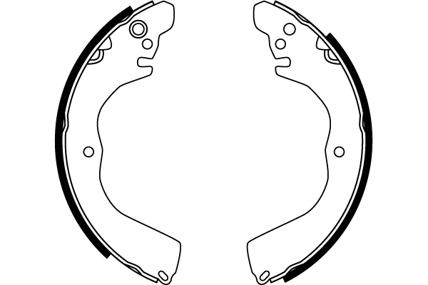 Brake Shoe Set, parking brake
