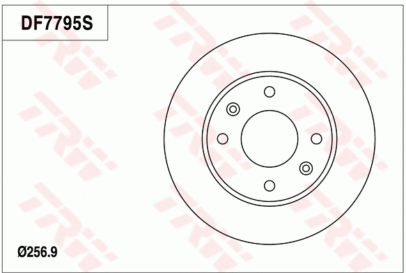 Brake Disc (DF7795S)