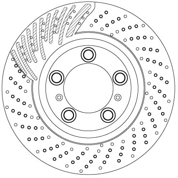 Brake Disc (DF6821S)
