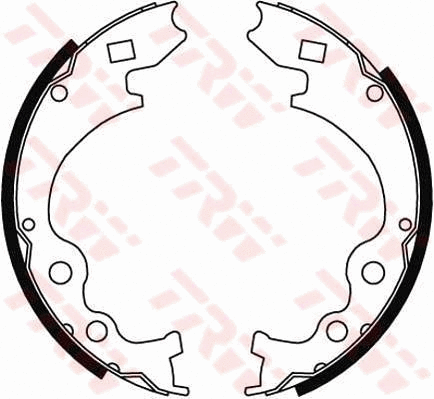Brake Shoe Set (GS6243)