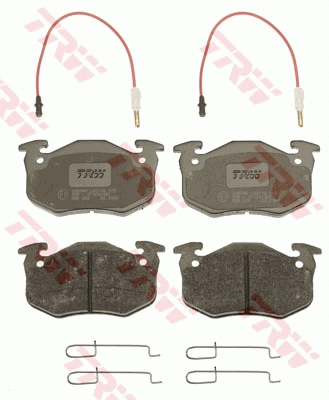 Brake Pad Set, disc brake (GDB328)