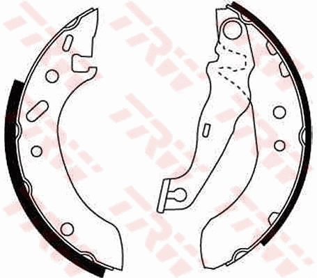 Brake Shoe Set (GS8611)
