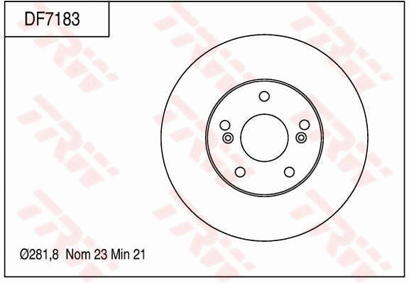 Brake Disc (DF7183)