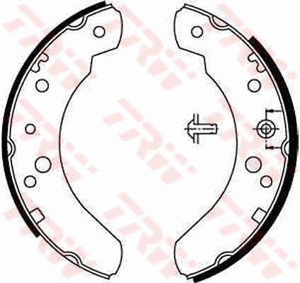 Brake Shoe Set (GS6224)
