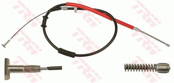 Cable Pull, parking brake (GCH1757)