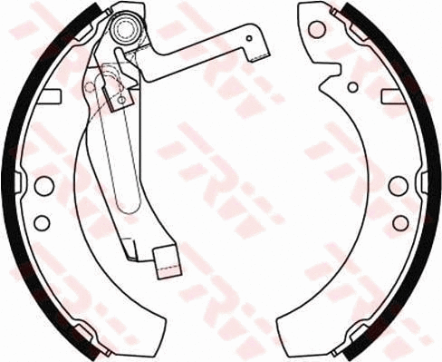 Brake Shoe Set (GS8237)