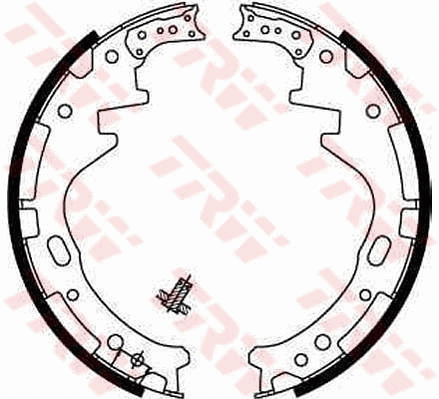 Brake Shoe Set (GS8513)