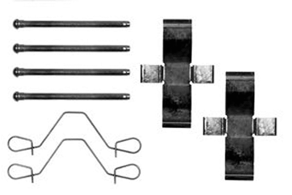 Accessory Kit, disc brake pad (PFK375)