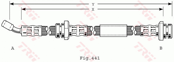 Brake Hose (PHD208)