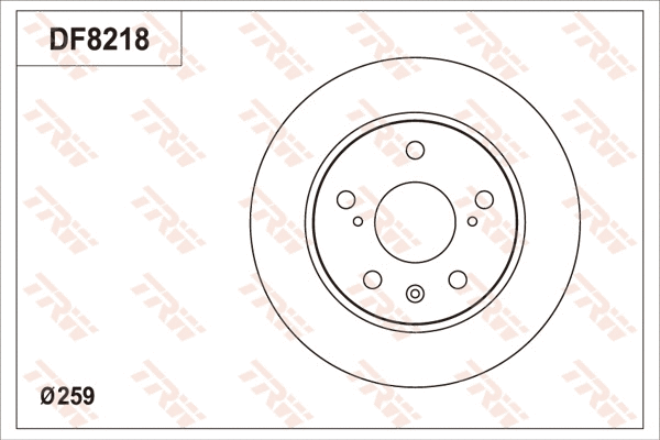 Brake Disc (DF8218)