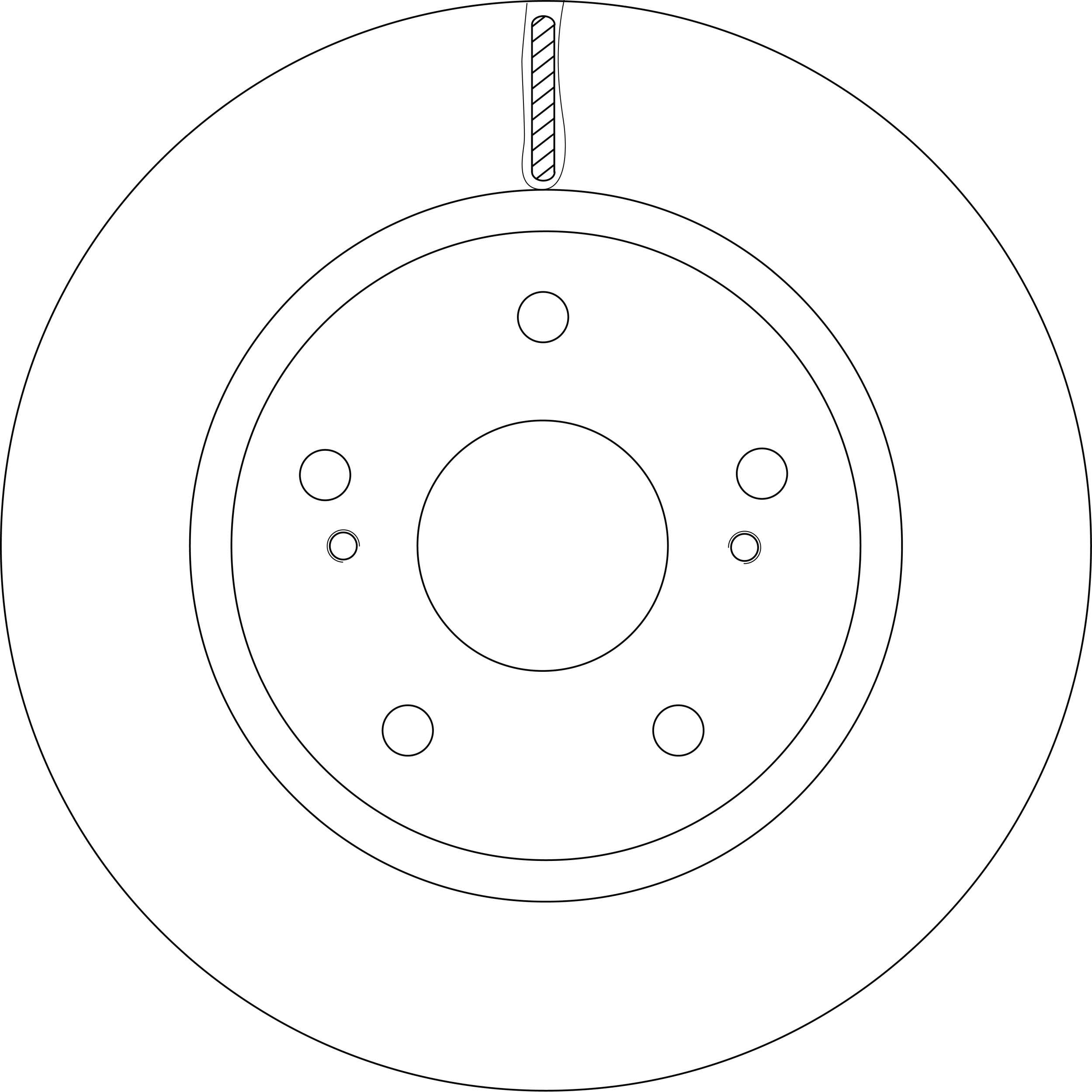 Brake Disc (DF8664)