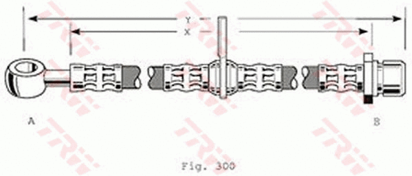Brake Hose (PHD191)