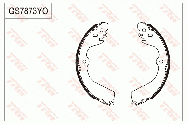Brake Shoe Set (GS7873)