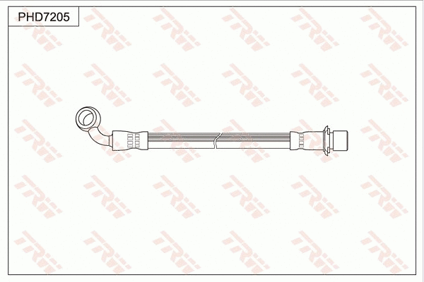 Brake Hose (PHD7205)