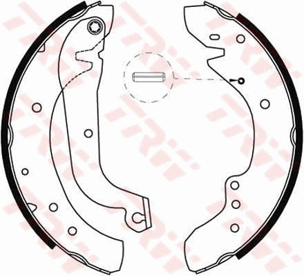 Brake Shoe Set (GS8565)