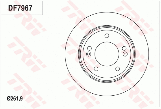 Brake Disc (DF7967)