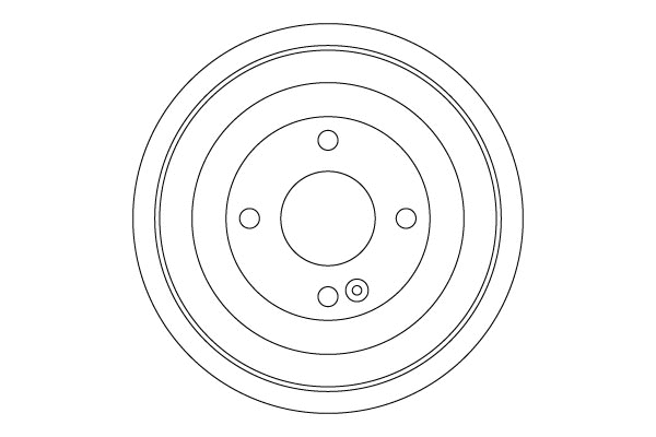 Brake Drum (DB4552)