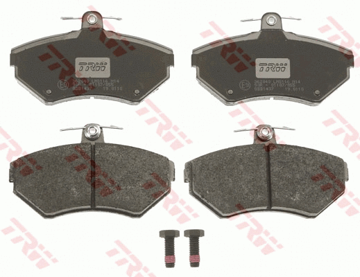 Brake Pad Set, disc brake (GDB1437)