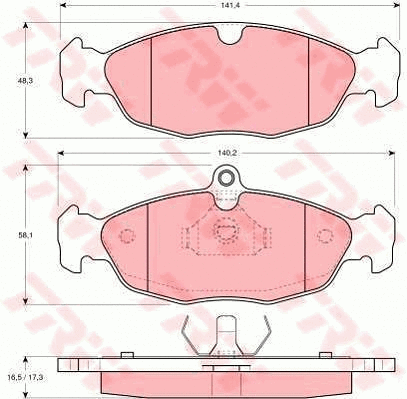 Brake Kit, disc brake (GTD1025)