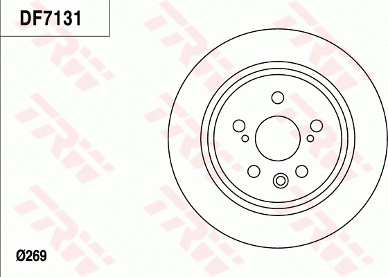 Brake Disc (DF7131)