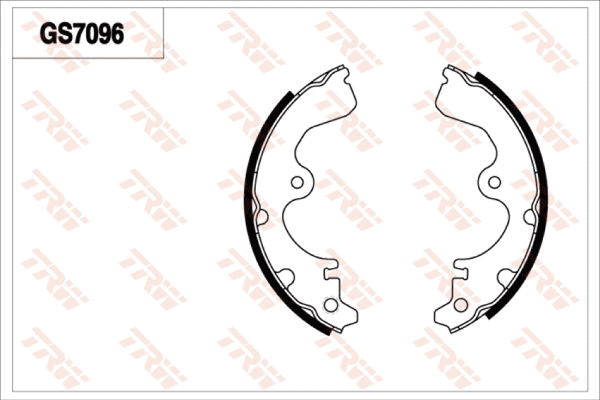 Brake Shoe Set (GS7096)
