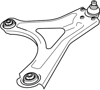 Control/Trailing Arm, wheel suspension (JTC179)