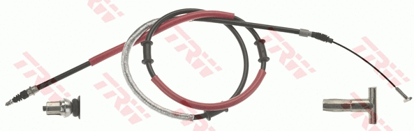 Cable Pull, parking brake (GCH567)