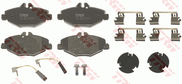 Brake Pad Set, disc brake (GDB1542)