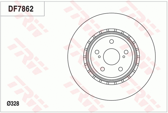 Brake Disc (DF7862)