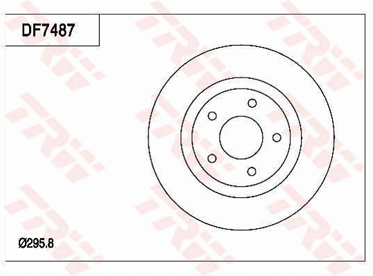 Brake Disc (DF7487)