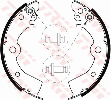 Brake Shoe Set (GS8556)