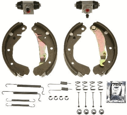 Brake Shoe Set (BK1611)