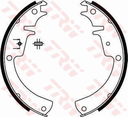 Brake Shoe Set (GS6225)