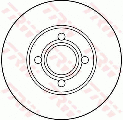 Brake Disc (DF2680)