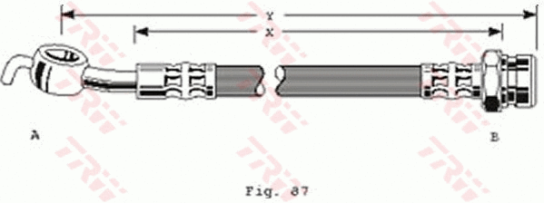 Brake Hose (PHD290)
