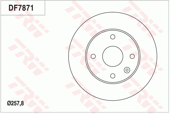 Brake Disc (DF7871)