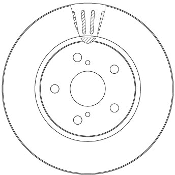 Brake Disc (DF6986S)