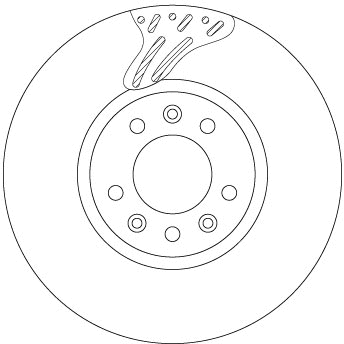 Brake Disc (DF6977S)