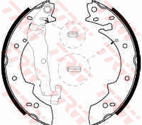 Brake Shoe Set (GS8524)