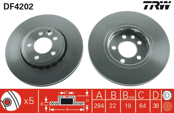 Brake Disc (DF4202)