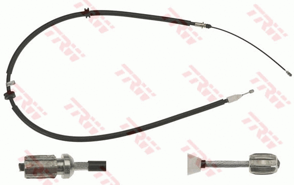 Cable Pull, parking brake (GCH486)