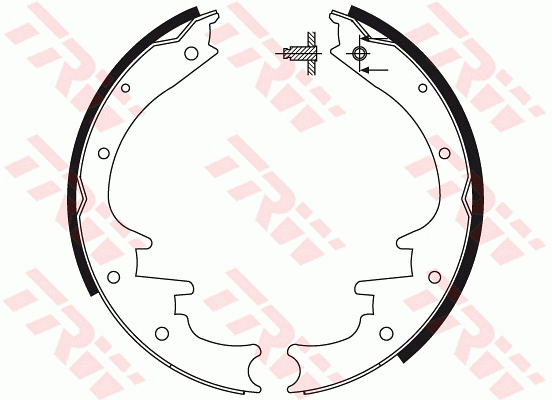 Brake Shoe Set (GS8495)