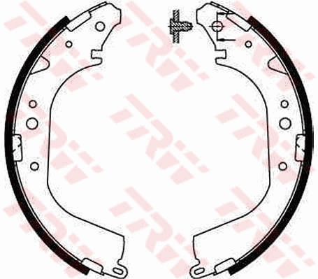 Brake Shoe Set (GS8502)