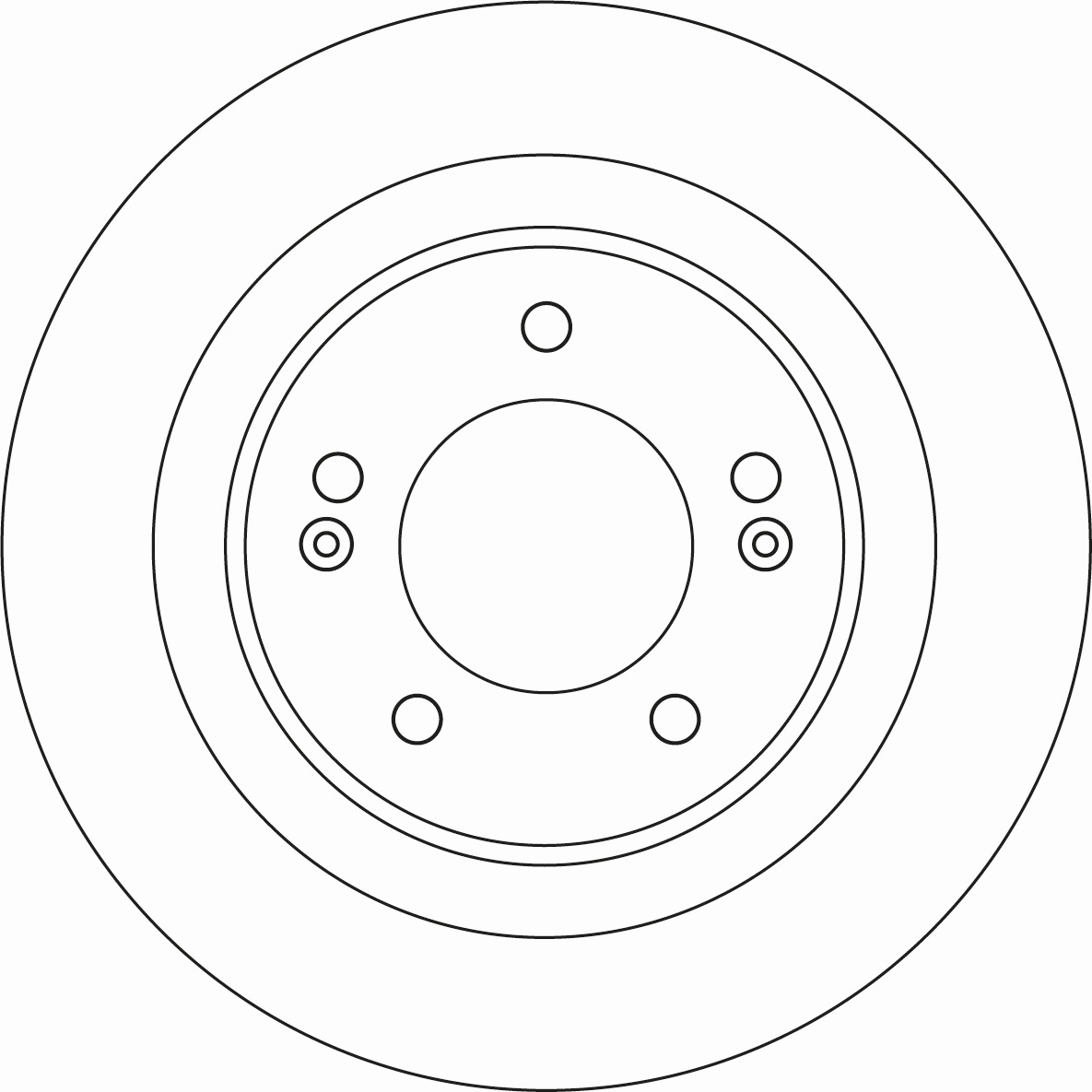 Brake Disc (DF6599)